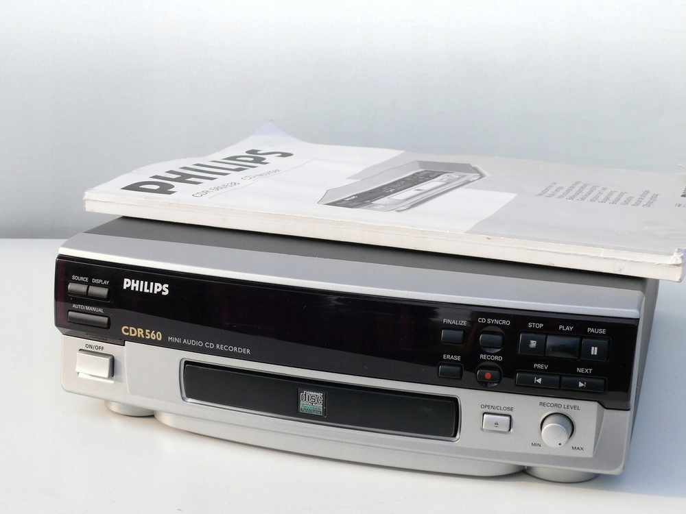その他 PHILIPS CDR 560 NAGRYWARKA CD AUDIO PHILIPS CDR 560 OKAZJA - 12982662455