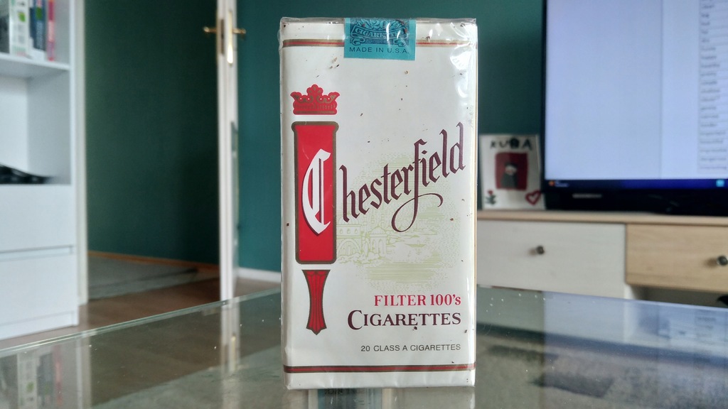 Papierosy kolekcjonerskie Chesterfield 100s PEWEX