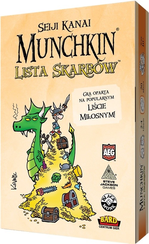 Купить Карточная игра MUNCHKIN 2016 СПИСОК СОКРОВИЩ базовая: отзывы, фото, характеристики в интерне-магазине Aredi.ru