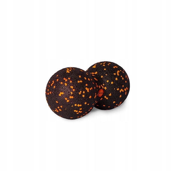 Piłka podwójna Qmed 16 cm x 8 cm czarny