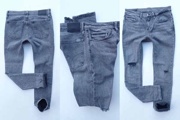 CALVIN KLEIN SKINNY GUMKI JAK NOWE roz 33/34