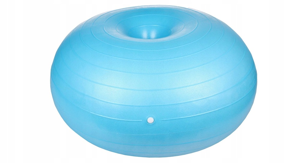 Piłka gimnastyczna Donut 50 niebieska 1 szt.