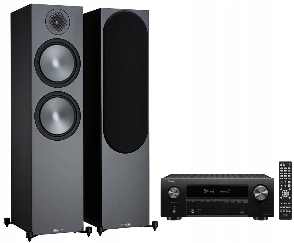 Denon AVR-X2700H + Monitor Audio Bronze 500 Black