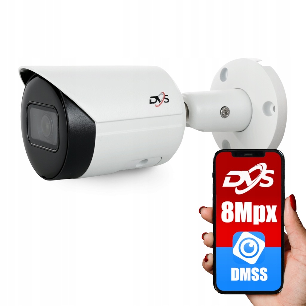 Zestaw Monitoringu IP Dahua 8mpx 4K 2 Kamery IPC HDW2849TM S IL Z - Foto 10