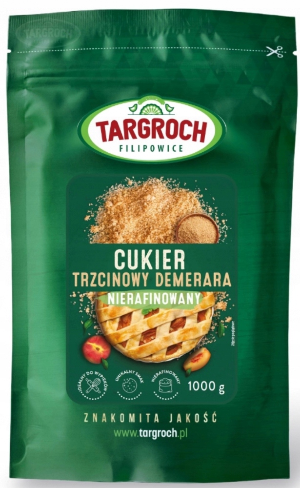 Cukier trzcinowy nierafinowane Tar-Groch 1 kg