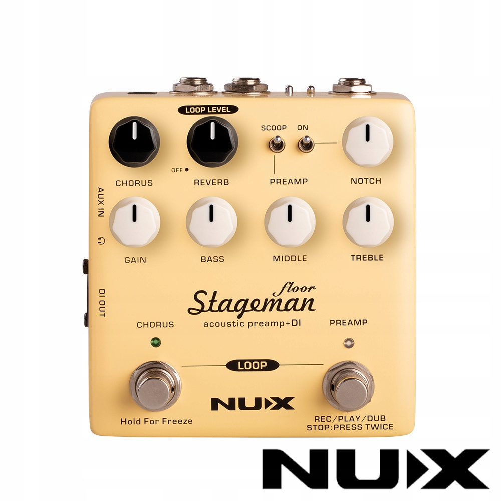 Nux Stageman Floor Nap 5 efekt gitarowy preamp