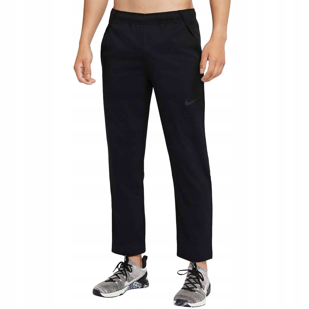 NIKE DRI-FIT PANTS SPODNIE DRESOWE MĘSKIE CZARNE