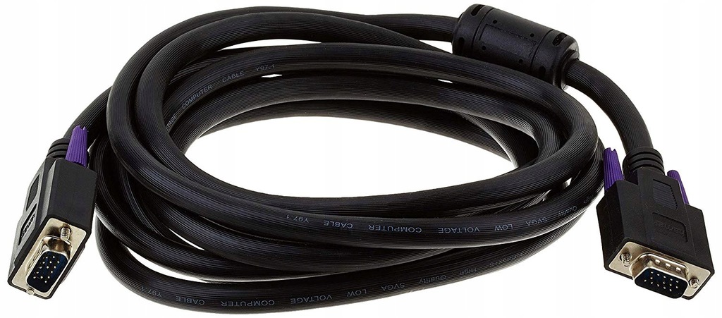 Kabel do monitora HAMA VGA 15-stykowa 3m czarny