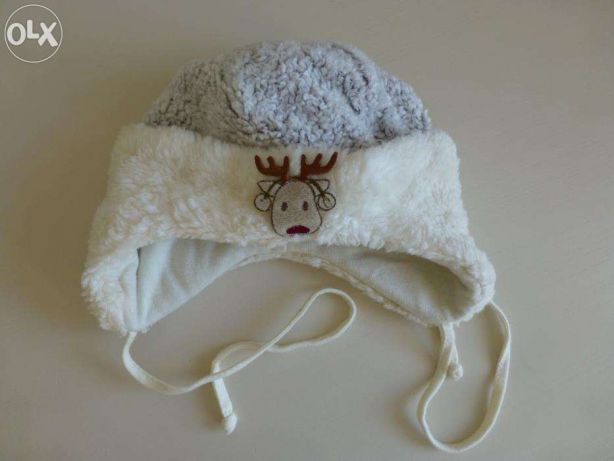 BROEL zimowa czapeczka renifer czapka ciepła zimow