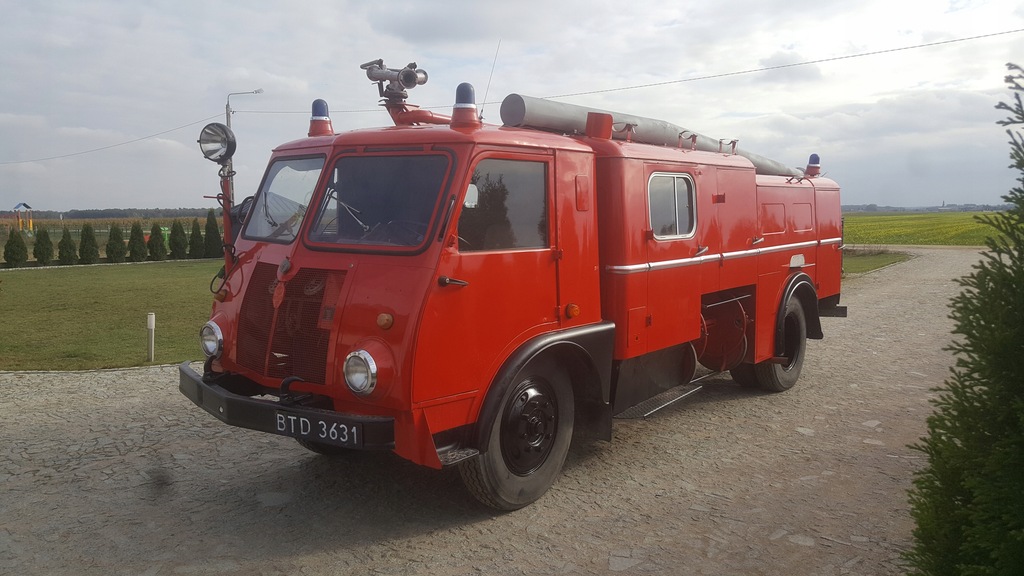 Star 25 pożarniczy zabytek zarejestrowany