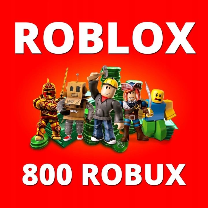 Doładowanie Roblox 800 Robux RS KARTA