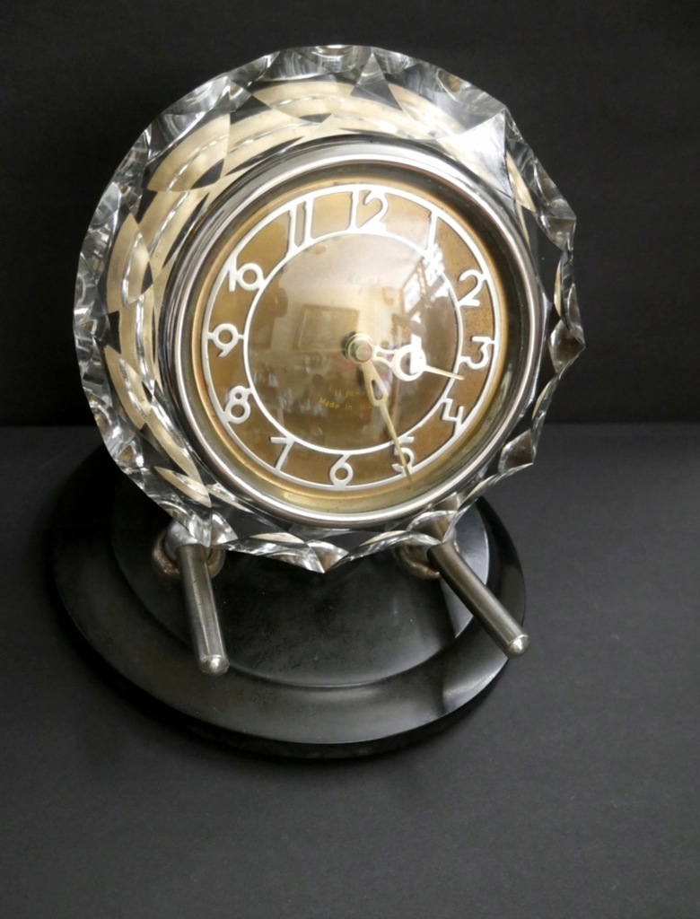 zegar "Majak",szklana oprawa