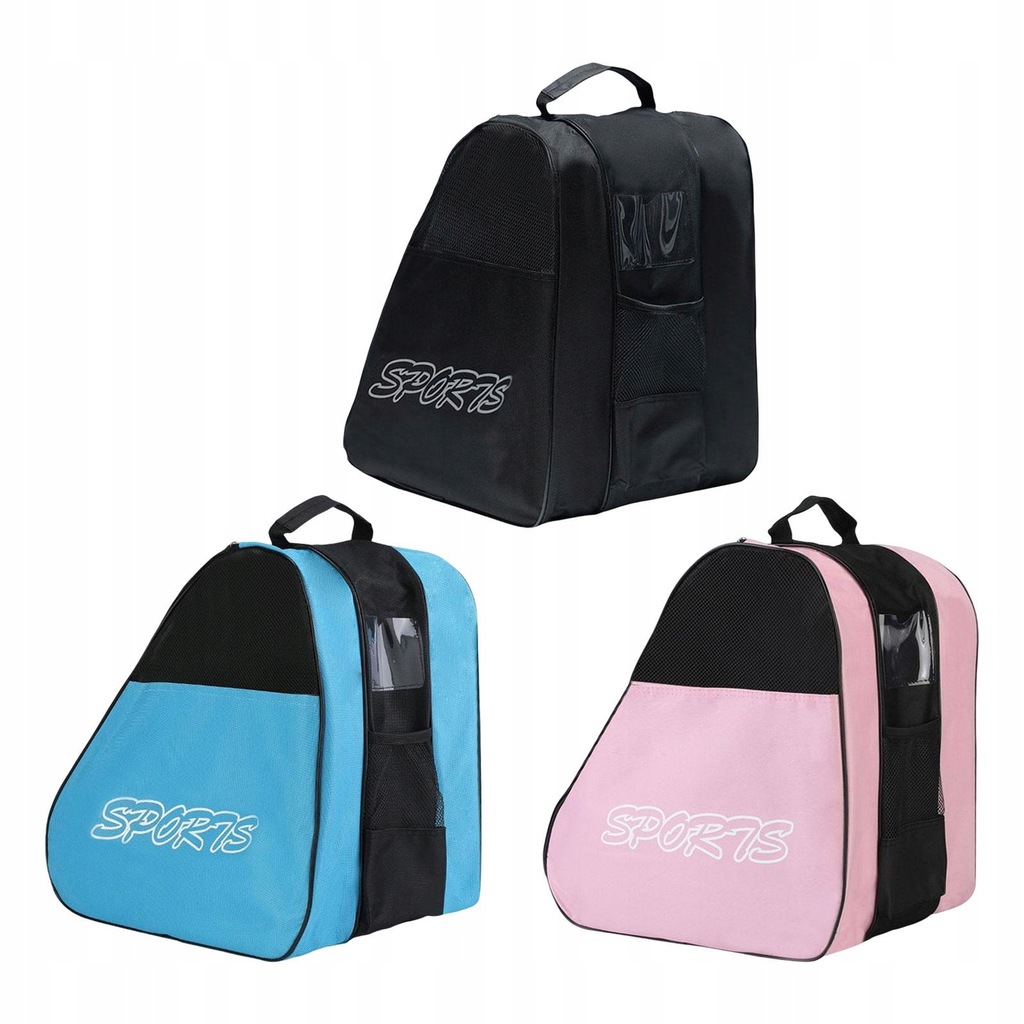 3Pcs Durable Roller Skates Bag Breathable Skating