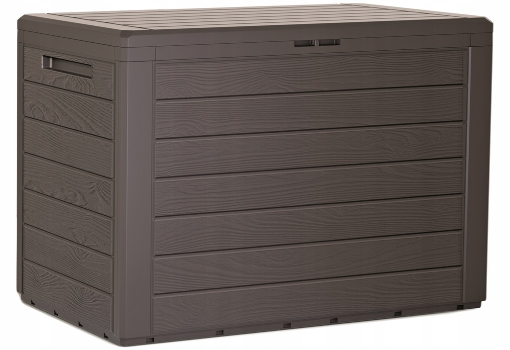 SKRZYNIA OGRODOWA 190L BRĄZ WOODEBOX