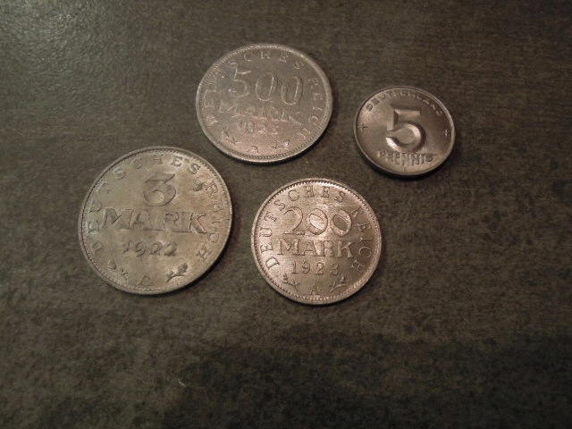 monety niemieckie piekne stare