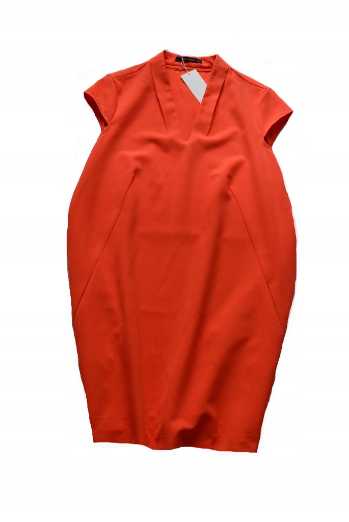 nowa sukienka-- kieszenie-pomarańcz-----44/46