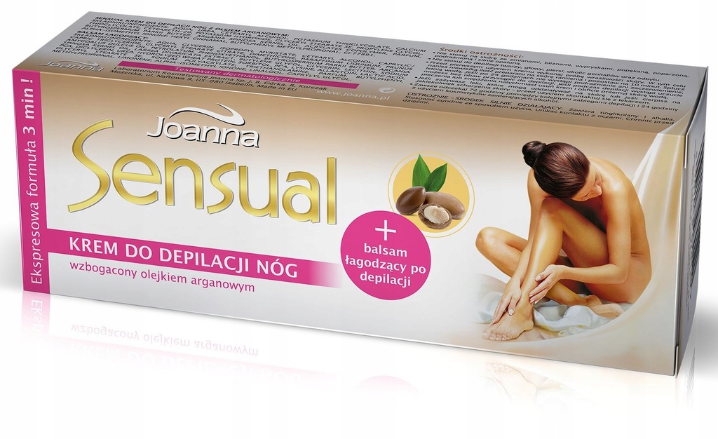 Joanna Sensual Krem do depilacji nóg 3 minutowy 1