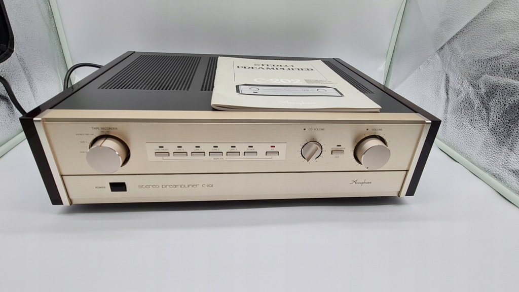 Accuphase C-202 Topowy stan + Instrukcja Pre-amp