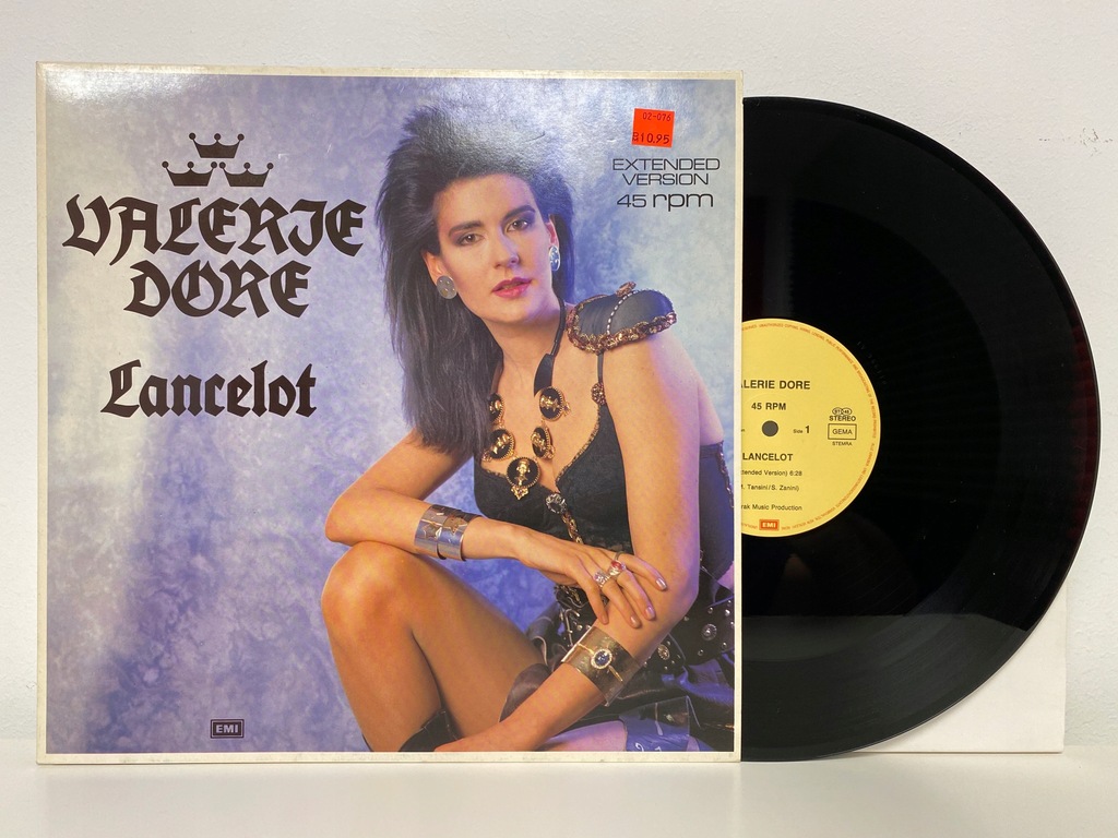 VALERIE DORE - Lancelot EXTENDED Italo Disco Maxi