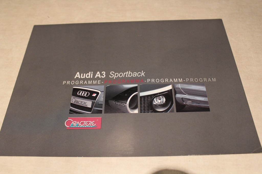 Audi A3 Sportback Caractere