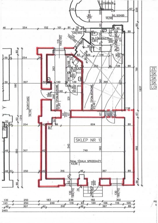 Lokal usługowy, Łódź, Polesie, 59 m²