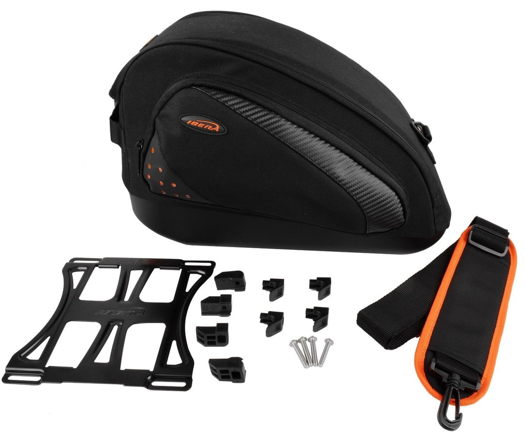 Sakwa Ibera IB-BA18 rowerowa 15L na bagażnik torba - 8234186987 ...