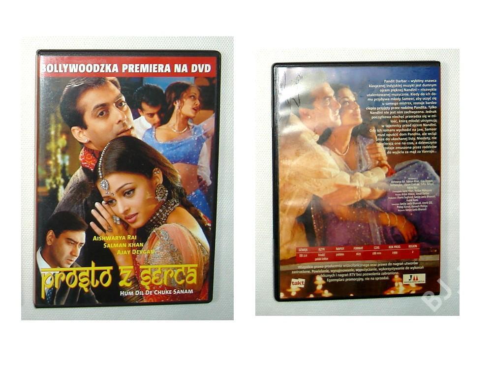 BOLLYWOOD FILM DVD ****** Prosto z serca