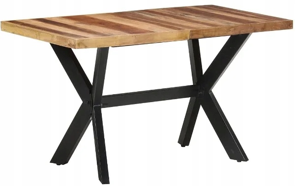Stół do jadalni 140x70x75 cm lite drewno sheesham 321546