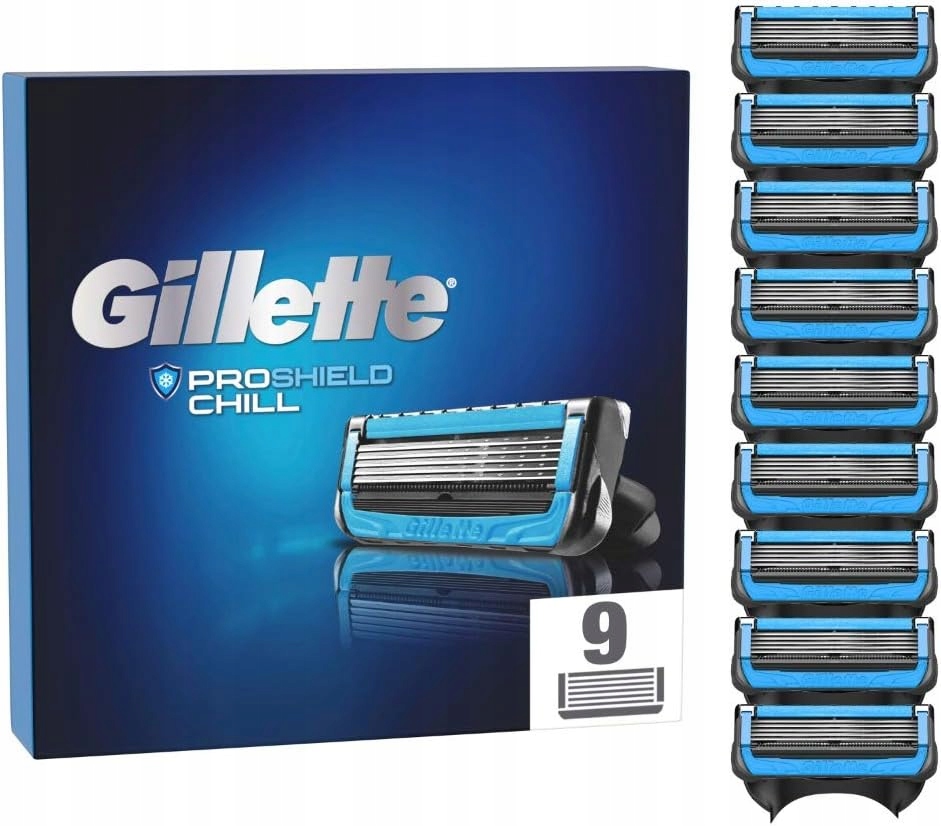 Gillette ProShield Chill ostrze do maszynki do golenia 9 szt