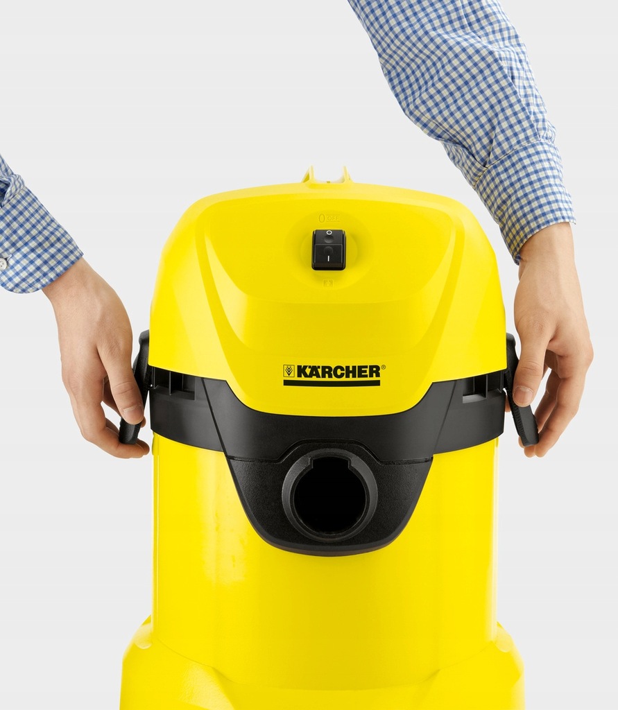 Купить МОЩНЫЙ ПРОМЫШЛЕННЫЙ ПЫЛЕСОС KARCHER WD3 БЕЗ РЕШЕНИЯ: отзывы, фото, характеристики в интерне-магазине Aredi.ru