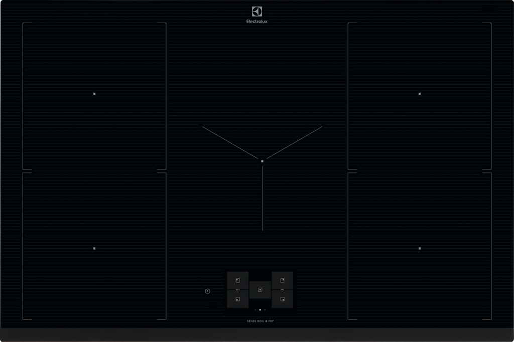 Płyta indukcyjna ELECTROLUX EIS87583 Sense Boil+Fry SLIM-FIT 80 cm Czarny
