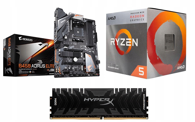 Gigabyte b450 aorus elite ryzen 5 3400g sale