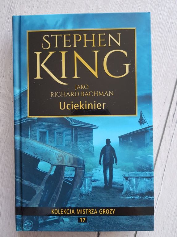 Książka Uciekinier - Stephen King NOWA pomóż