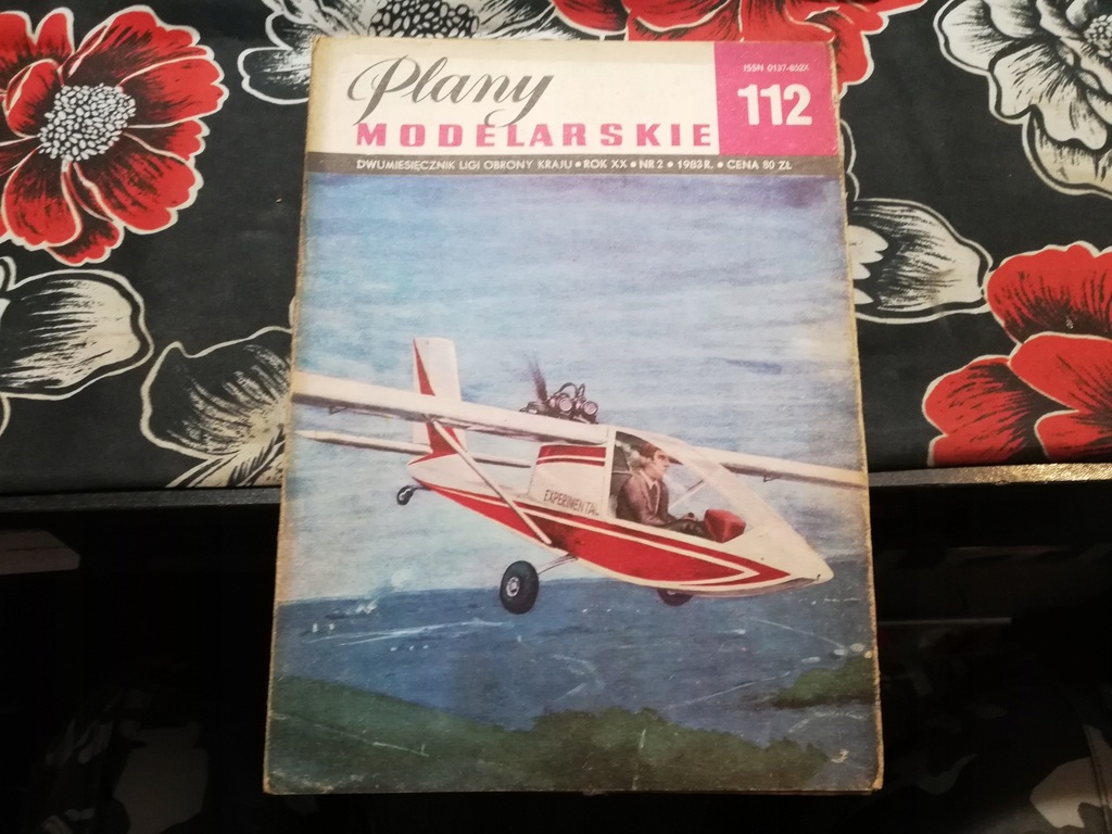 Plany Modelarskie J-1 Prząśniczka 1983 rok PRL/2