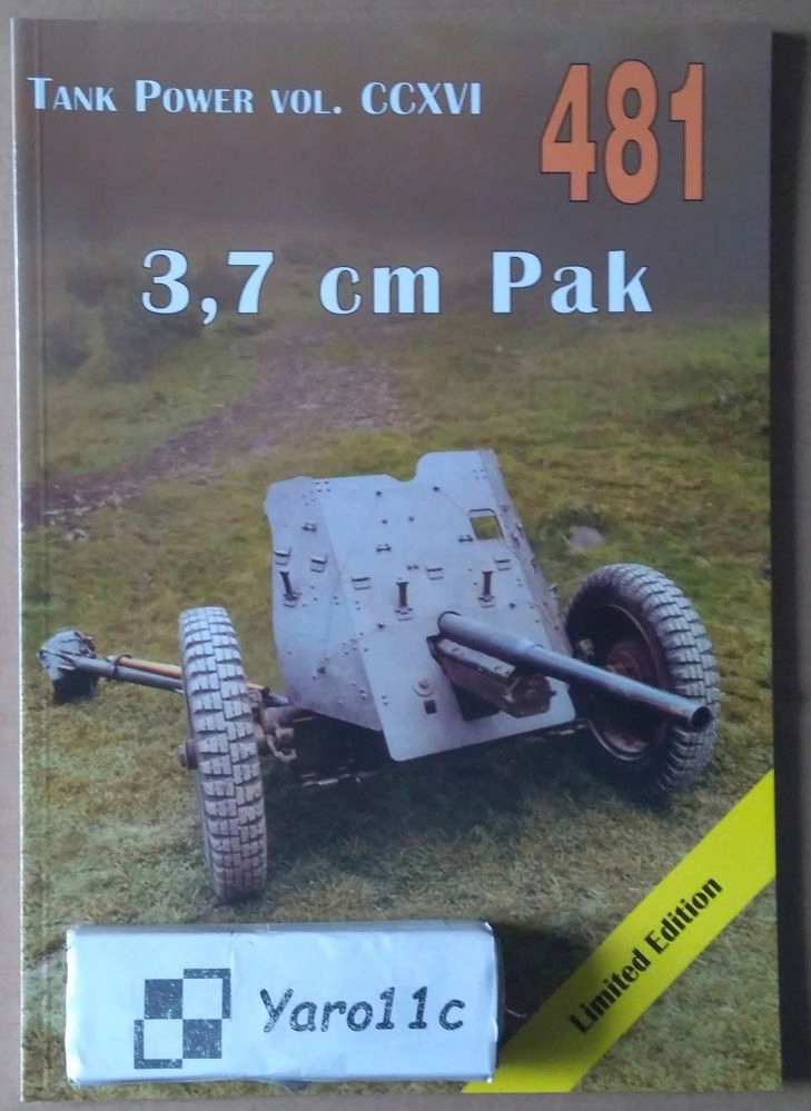 3,7 cm Pak - Militaria Tank Power nr 481