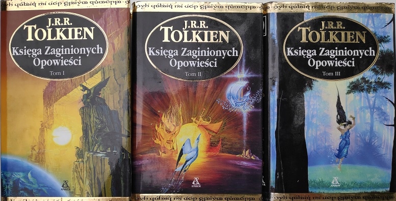 Księga Zaginionych opowieści tomy 1-3 Tolkien