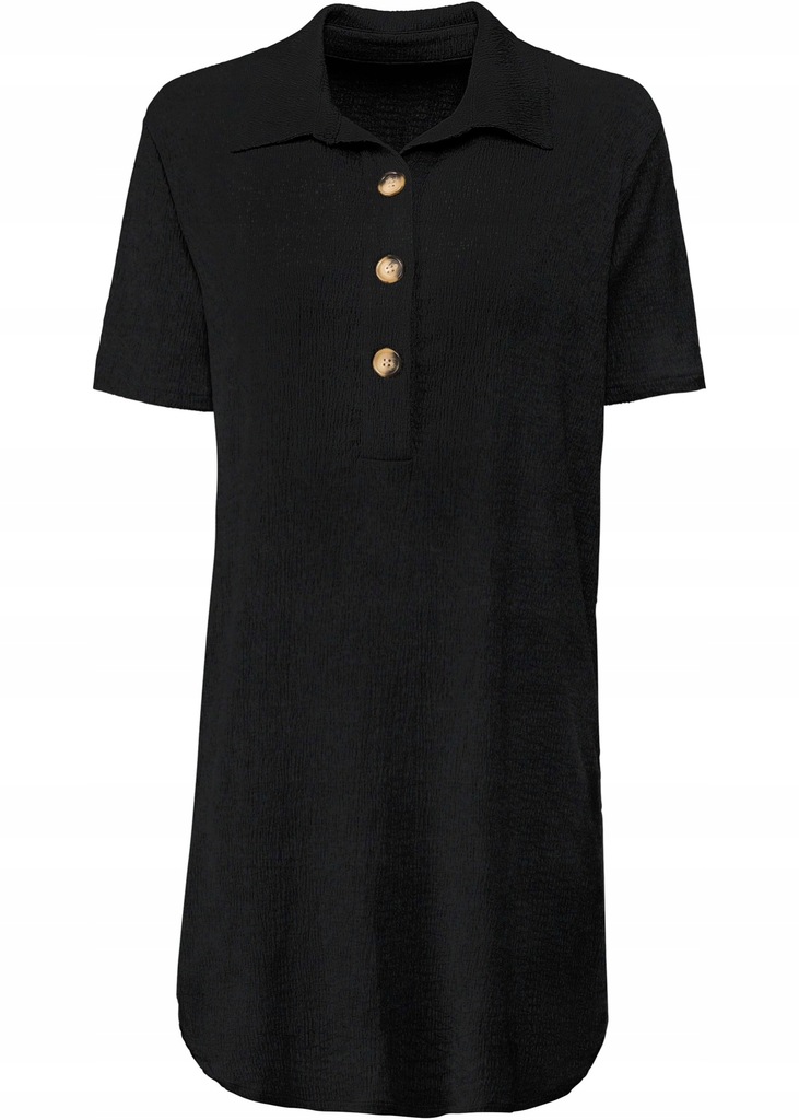B.P.C sukienka czarna z kołnierzykiem 36/38.