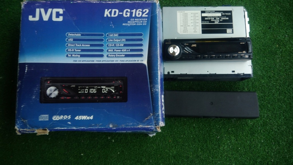 Radio samochodowe JVC KD-G162