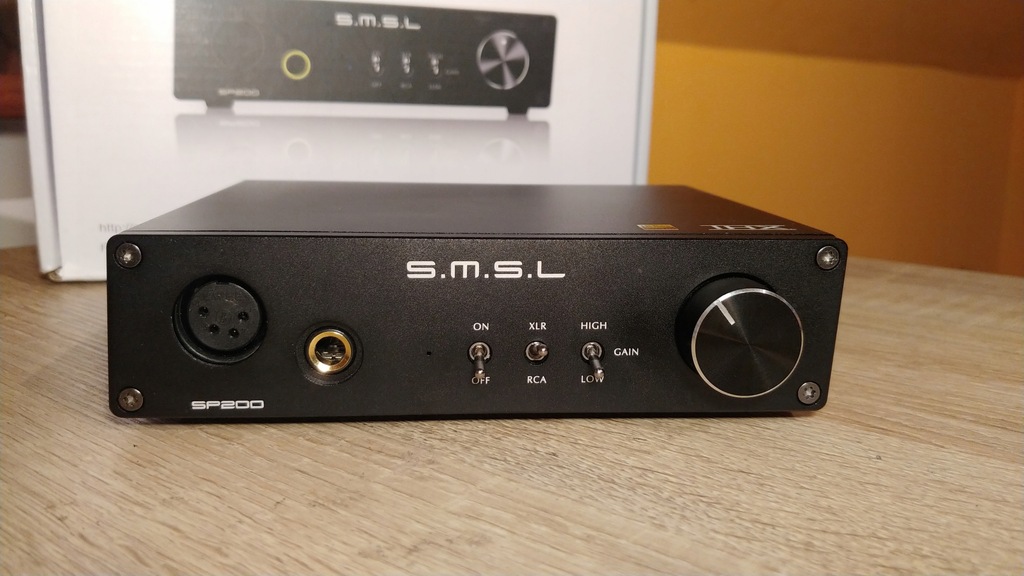 Wzmacniacz słuchawkowy SMSL SP200 THX idealny