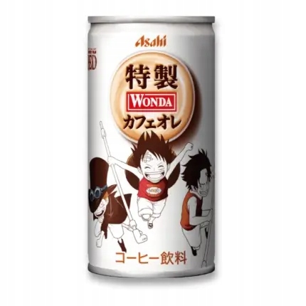 Napój kawowy anime One Piece słodki 180ml