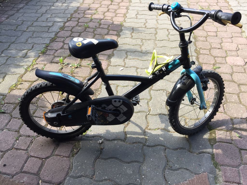 Rower b'twin pirat decathlon 16" Poznań 7330926623 oficjalne