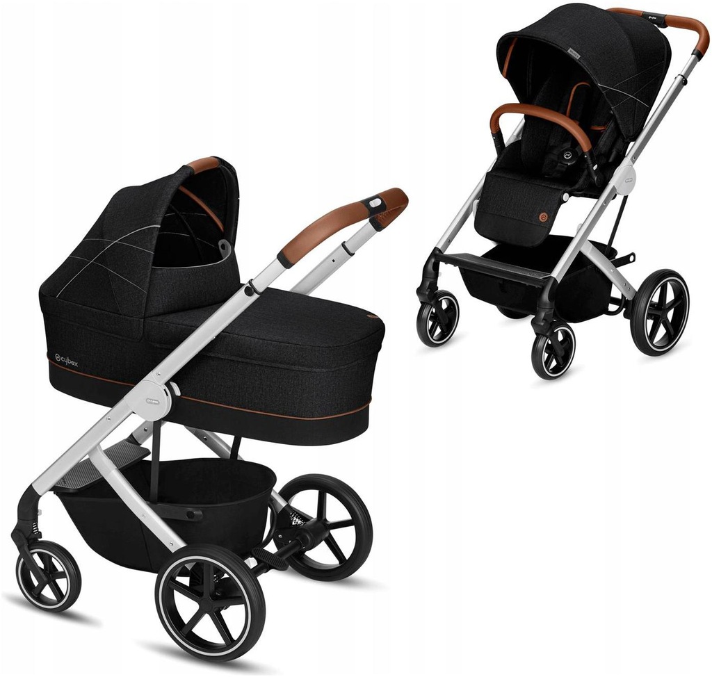 Wózek Cybex Balios S czarny 2w1 LAVASTONE BLACK