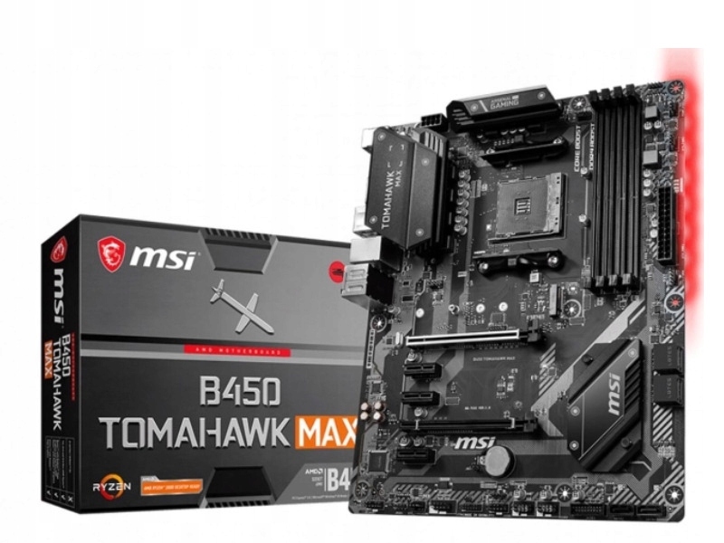 Купить Материнская плата MSI B450 Tomahawk Max ATX AM4: отзывы, фото, характеристики в интерне-магазине Aredi.ru