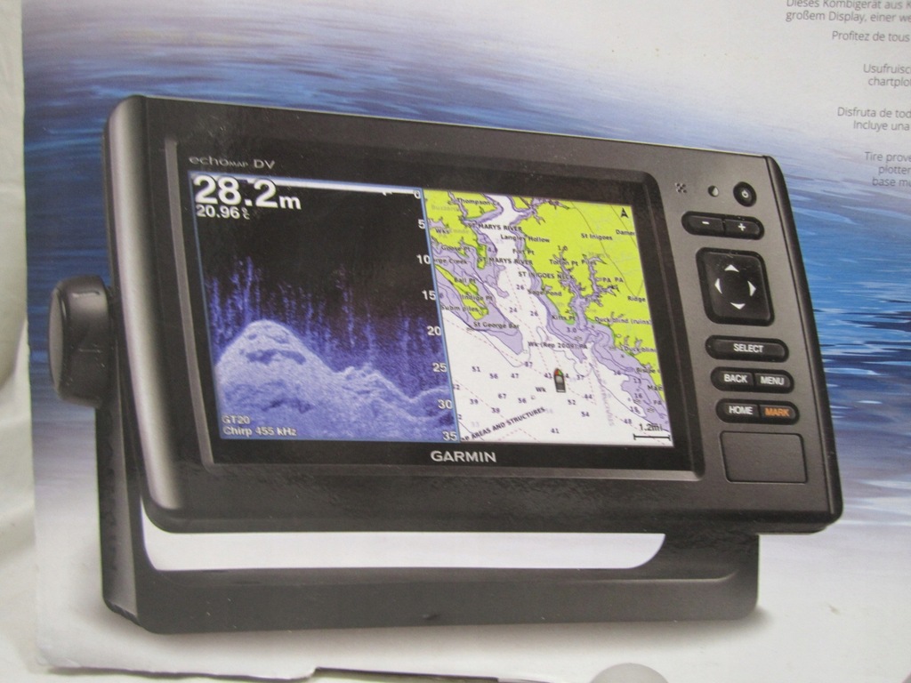 Echosonda Garmin echoMAP CHIRP 72dv