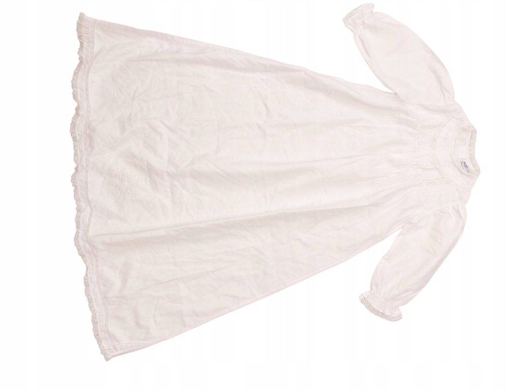 Mothercare - biała sukienka do chrztu - 00
