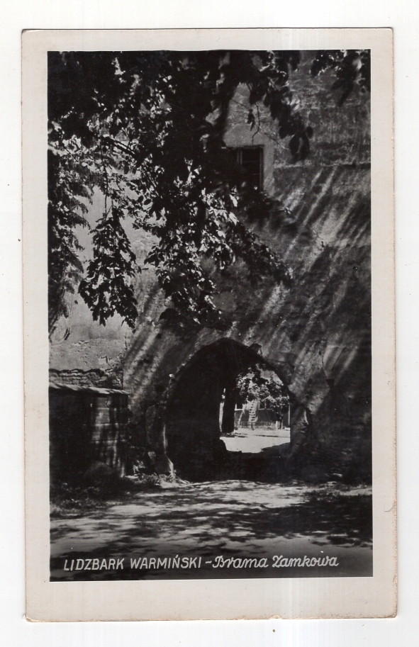 Lidzbark Warmiński - Zamek Brama - FOTO ok1955