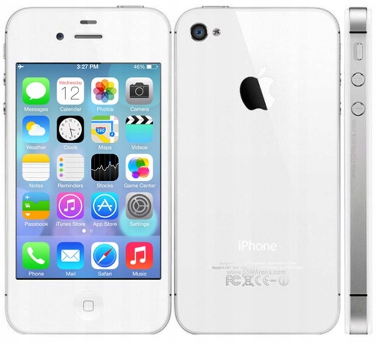 APPLE iPHONE 4s A1387 512MB 16GB WHITE iOS FV23%