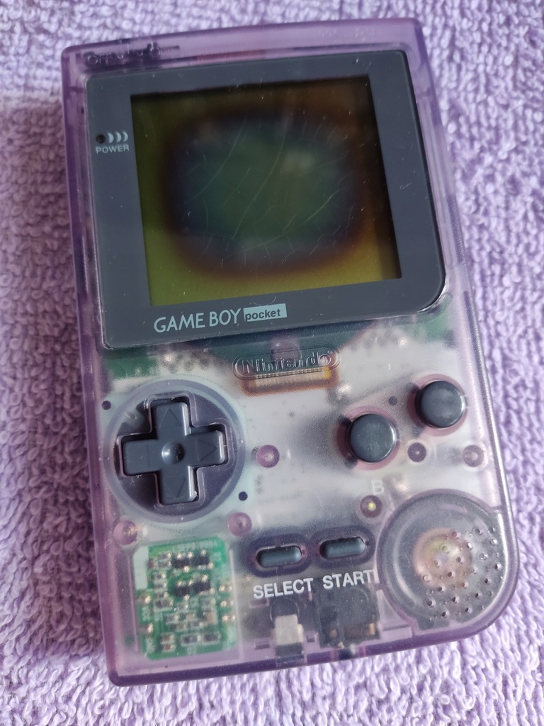 Nintendo Game Boy Pocket Clear Purple