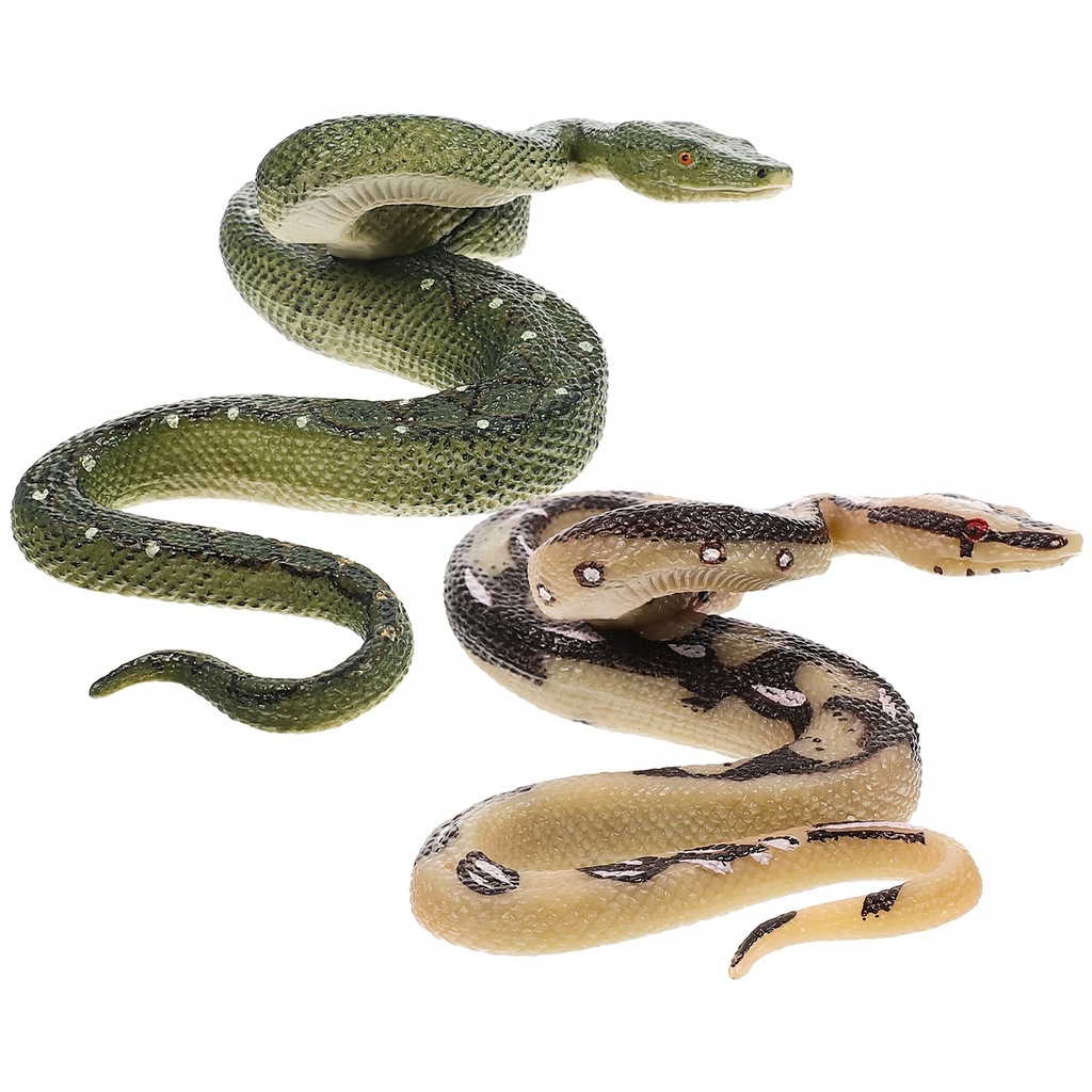 Scary Toys Python Model Miniature Animal 2 Pcs