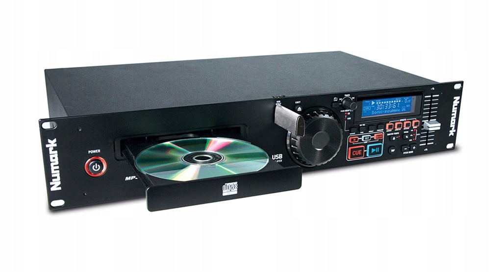 Odtwarzacz CD Numark MP103USB MP3 RCA XLR 19 12U